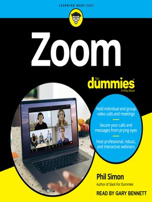 Zoom For Dummies - Audiobook